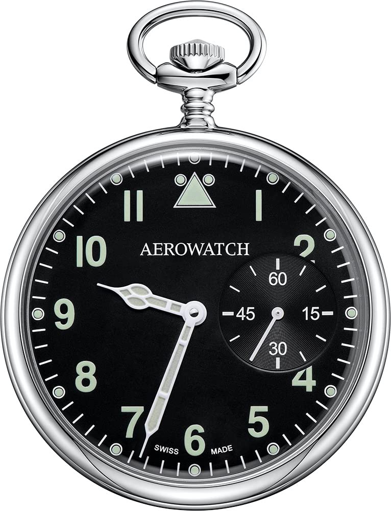 【新品】AEROWATCH(アエロウォッチ)懐中時計（ナースウォッチ） アエロ（AERO)ナースウォッチ（看護師用時計） 32825PD03